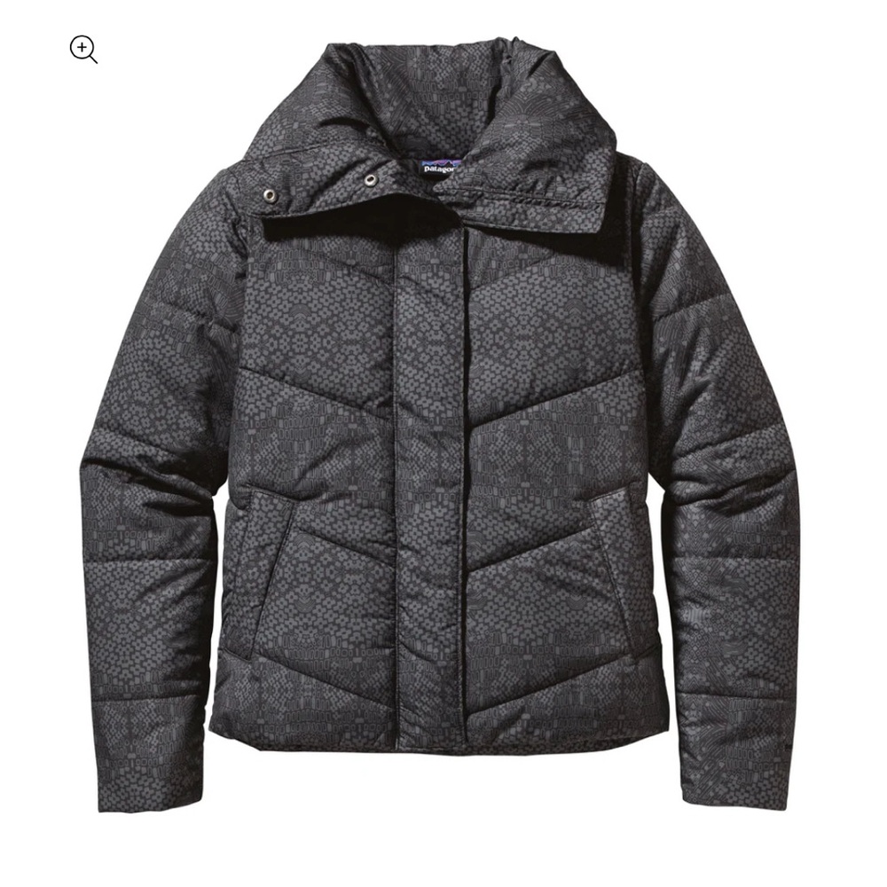 Patagonia Women's Gray Geoharmony Puffer Jacket XS